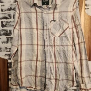 Hollister Plaid Button-Up Shirt